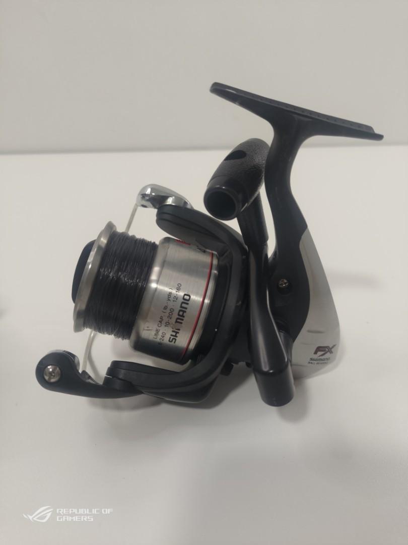 Reel Mesin Fishing Brand Shimano FX-4000FB, Sports Equipment, Fishing on  Carousell