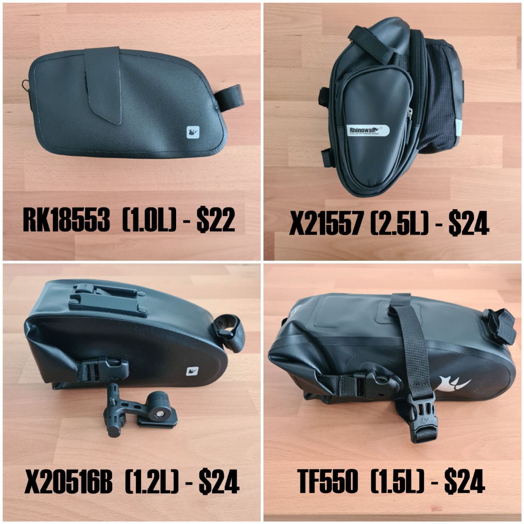Rhinowalk best sale saddle bag