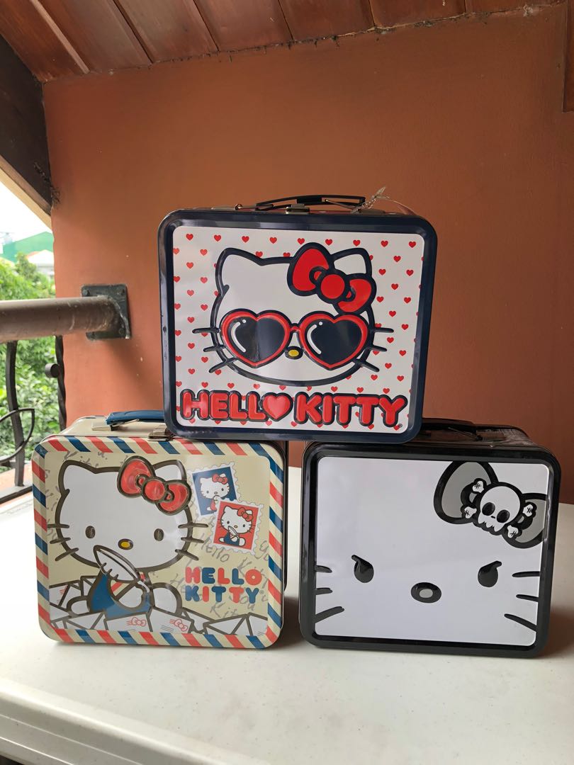 Sanrio Hello Kitty lunch box, Hobbies & Toys, Toys & Games on Carousell