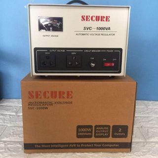 SECURE 1000W AVR with meter