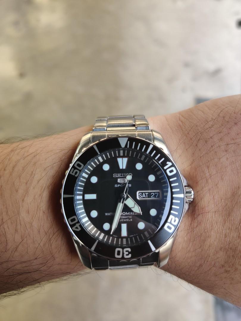 Seiko Sea Urchin Sapphire crystal SNZF17