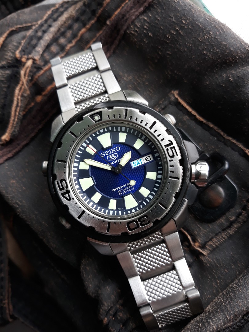Seiko SKZ245 Frankenmonster Men s Fashion Watches Accessories