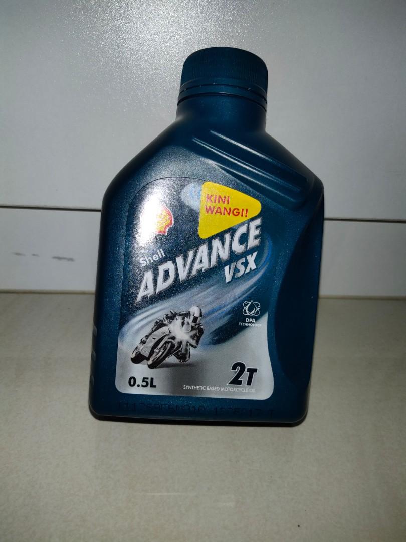 Shell Advance Vsx 2t Engine Oil 0 5l Motorcycles Motorcycle Accessories On Carousell