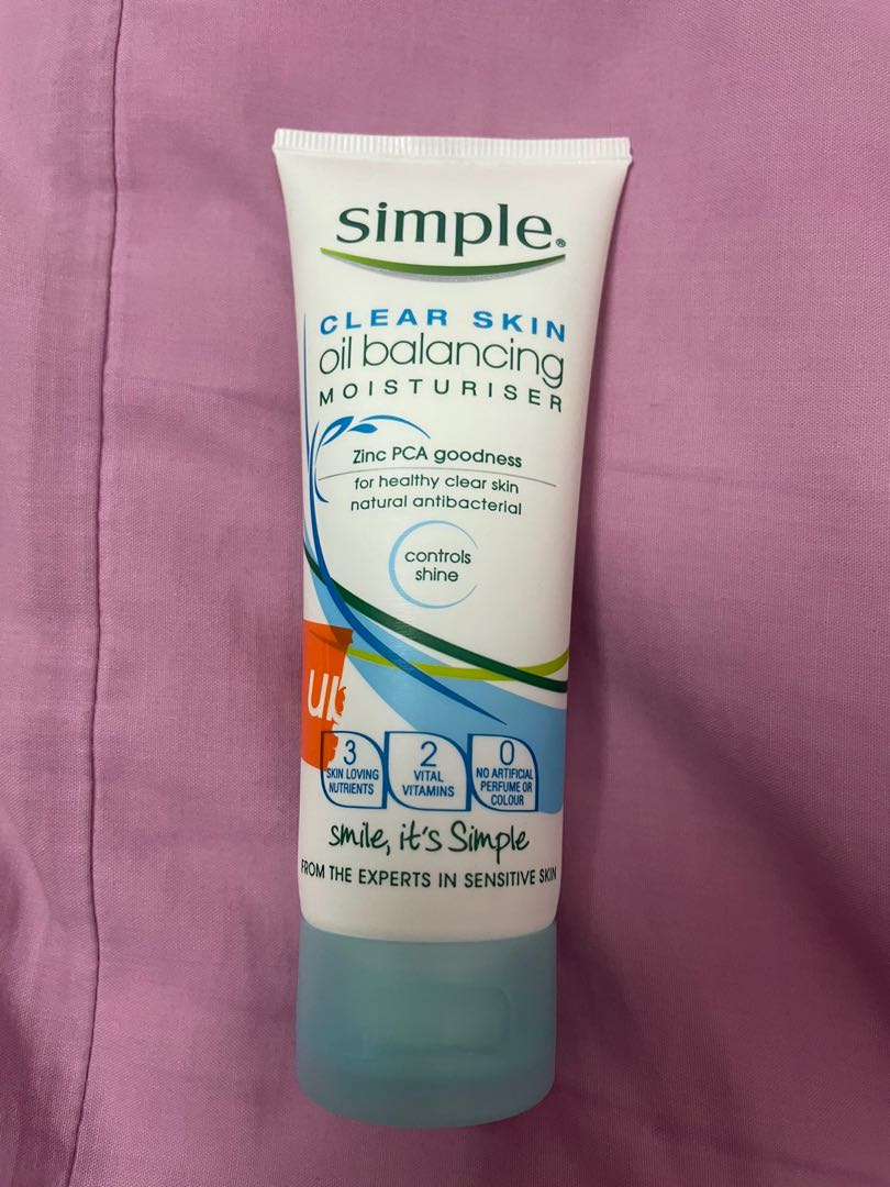 simple oil balancing moisturizer watson