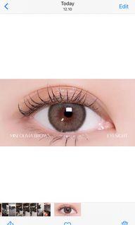 NEW!! SOFTLENS MINUS 4 GRATIS ONGKIR OLIVIA BROWN