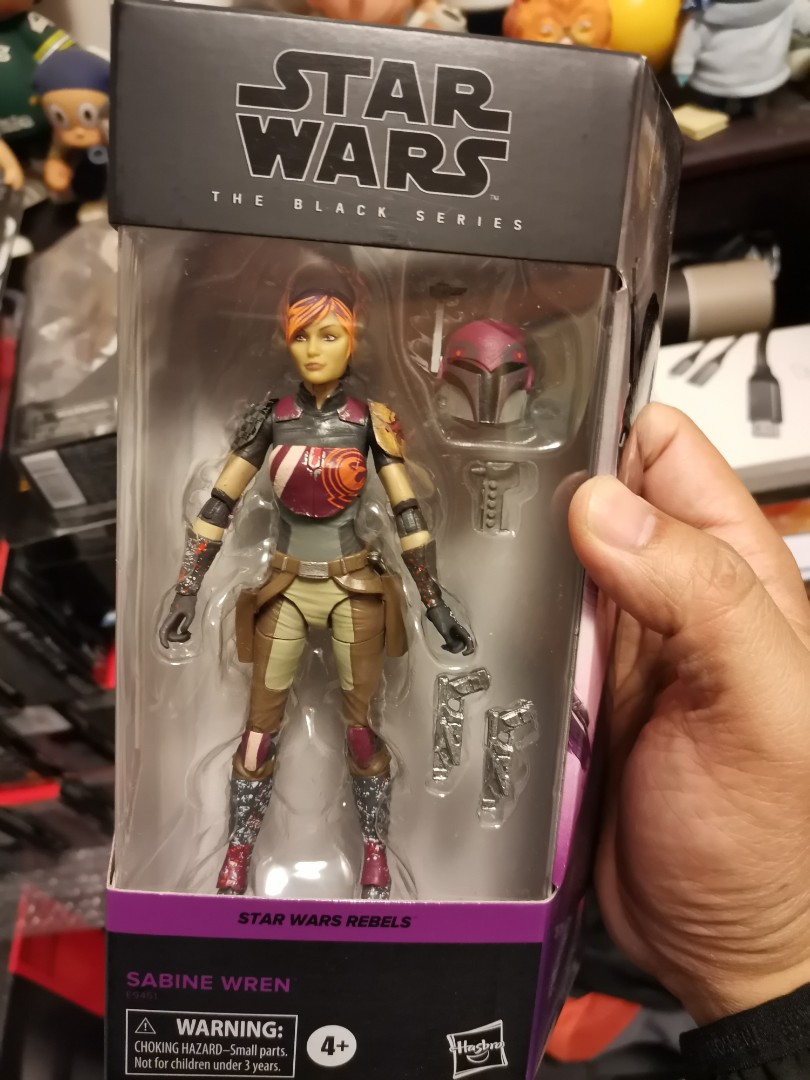 star wars black series sabine wren, 興趣及遊戲, 玩具& 遊戲類