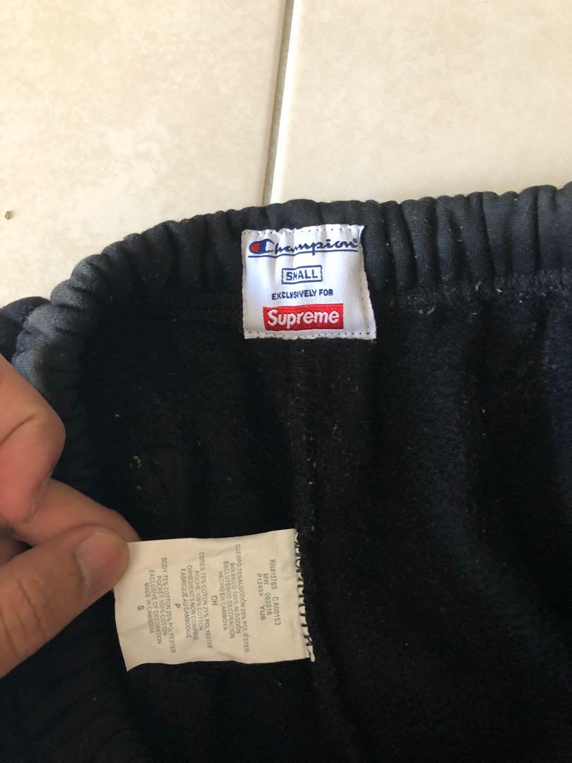 Supreme Champion Sweatpants Men s Fashion Bottoms Joggers on