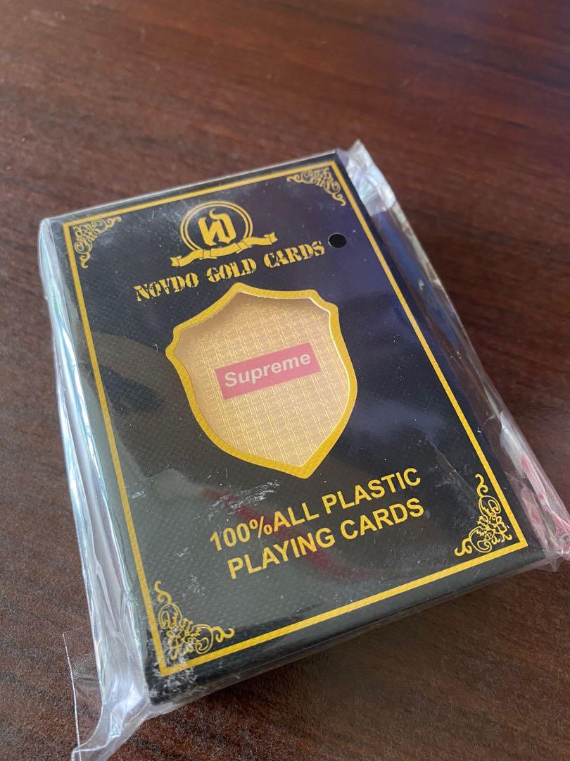 安い買取オンライン SUPREME Gold Deck of Cards トランプ 新品 ...