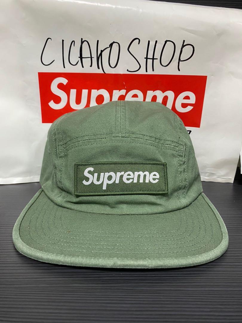 Supreme olive camp cap discount