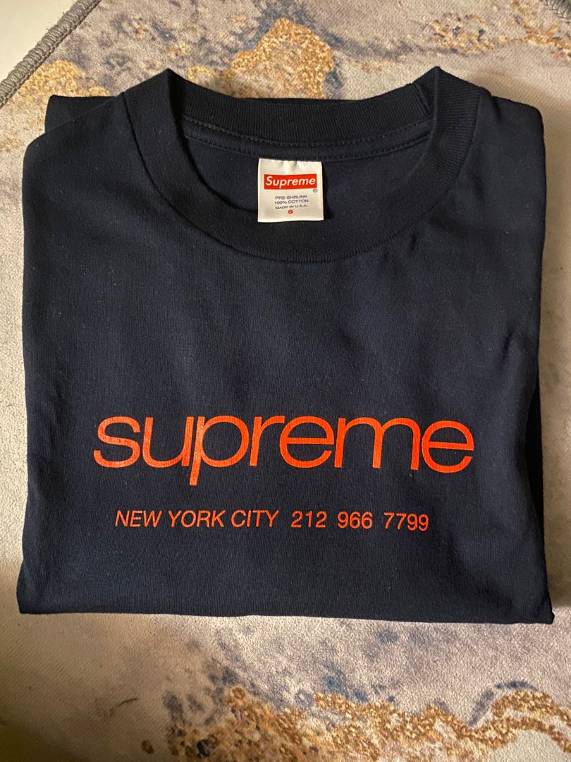 Supreme shop tee outlet grey