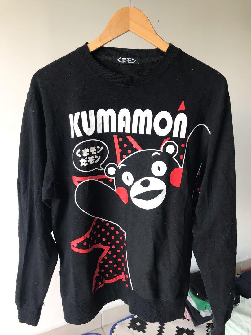 Sweatshirt Kumamon Men s Fashion Tops Sets Hoodies on Carousell