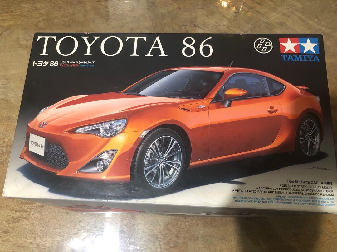 Tamiya Toyota 86 Model Kit 124, Hobbies & Toys, Toys & Games on Carousell