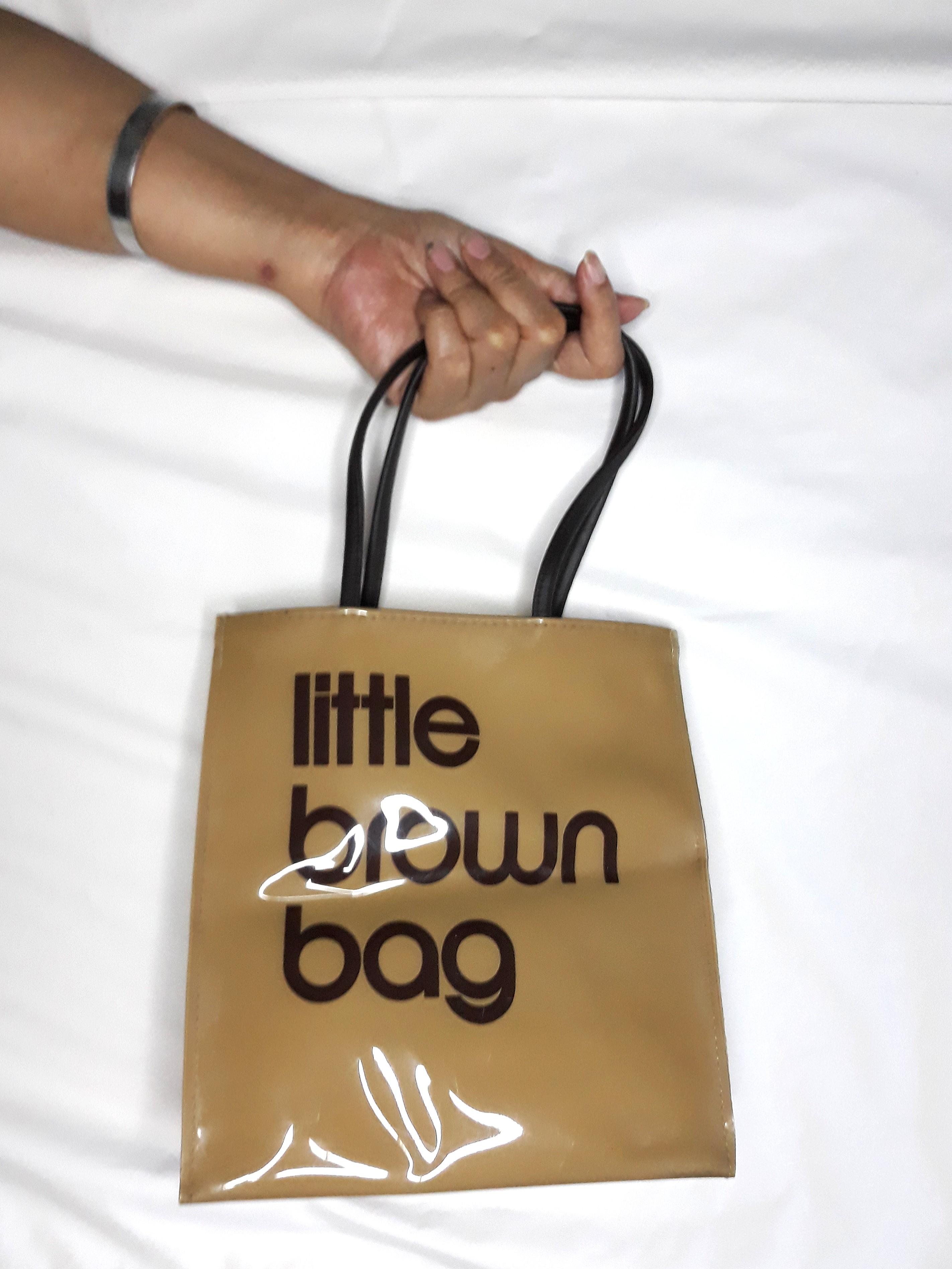 medium brown bag purse