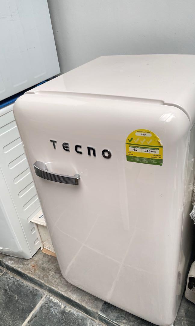 Tecno single door fridge retro designer smeg, TV & Home Appliances