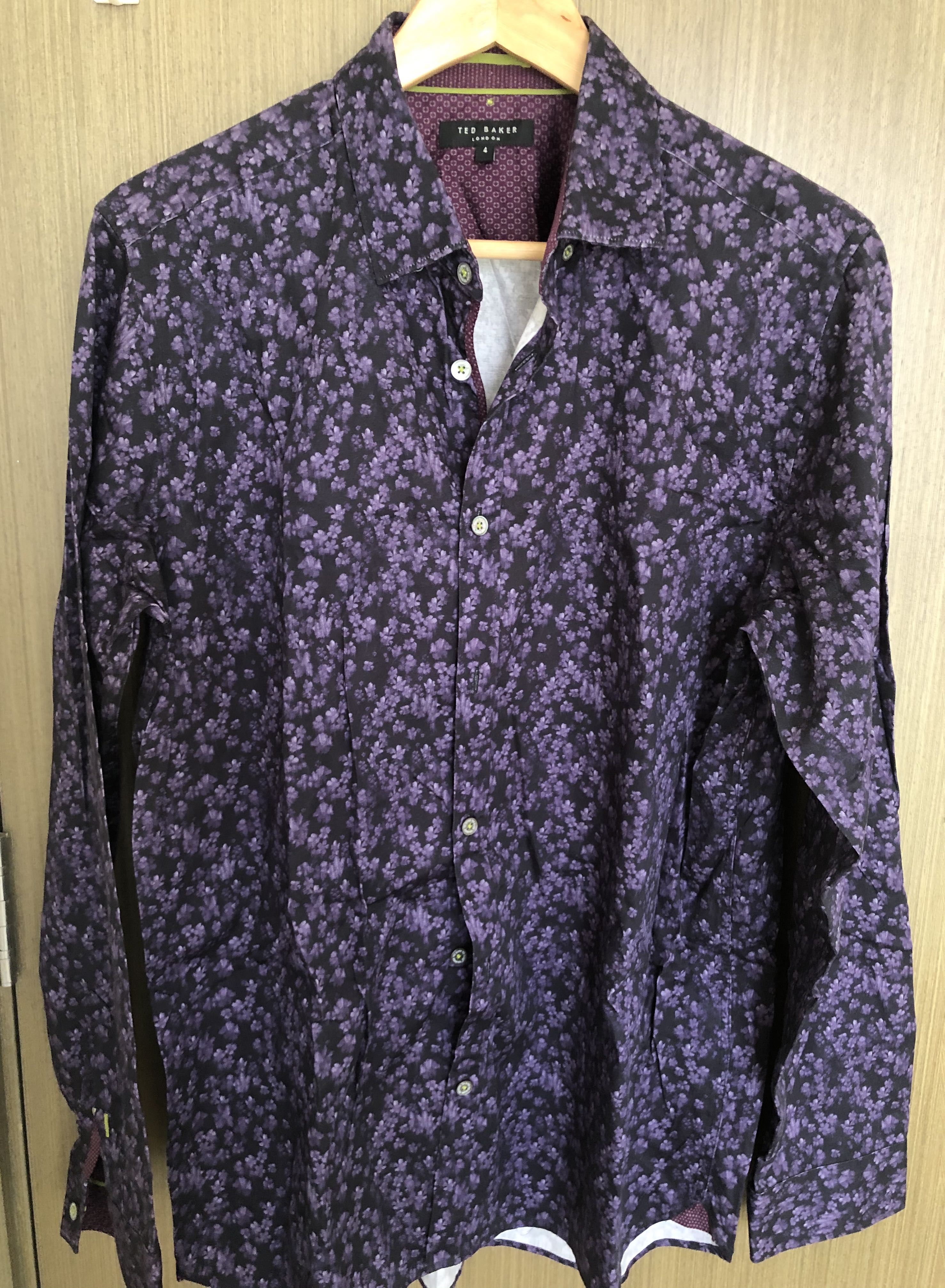 ted baker satin shirt