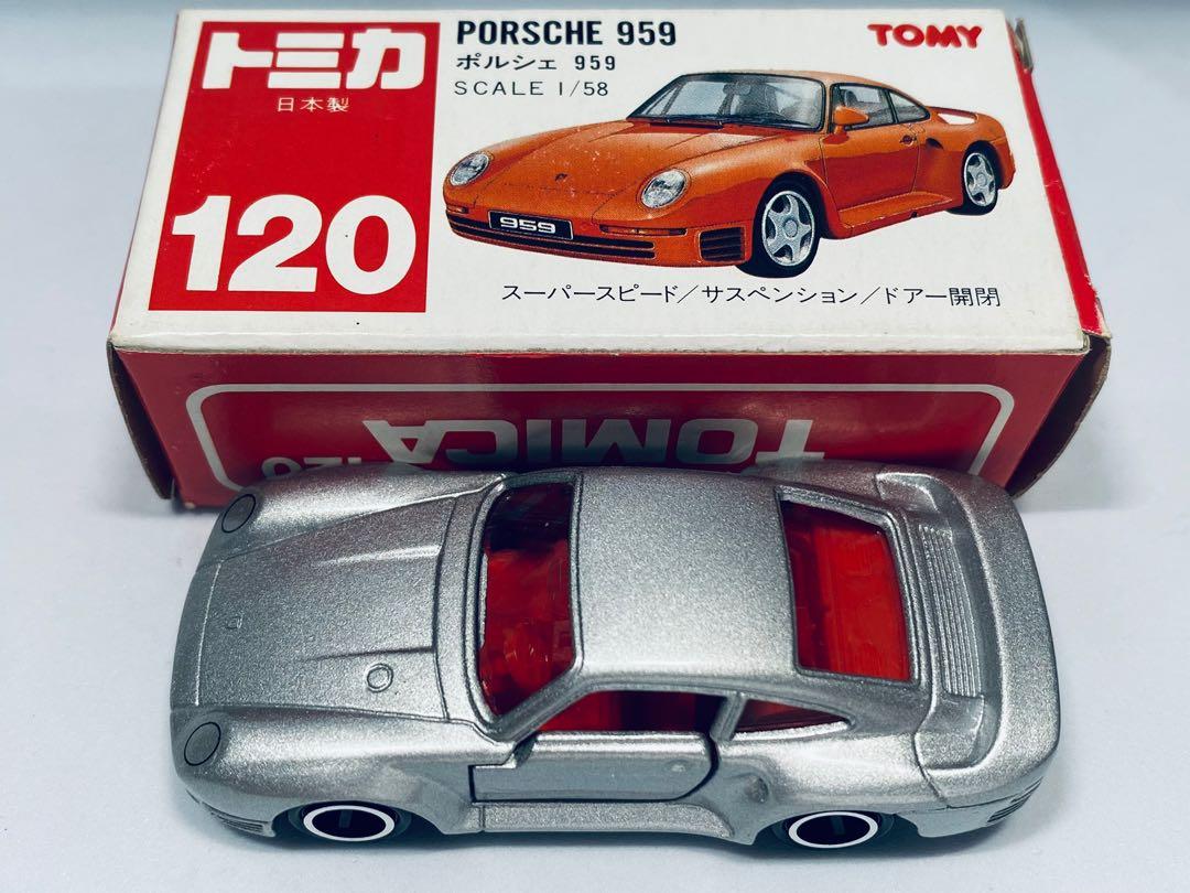 TOMICA NO 120 PORSCHE 959 made in Japan, 興趣及遊戲, 玩具& 遊戲類
