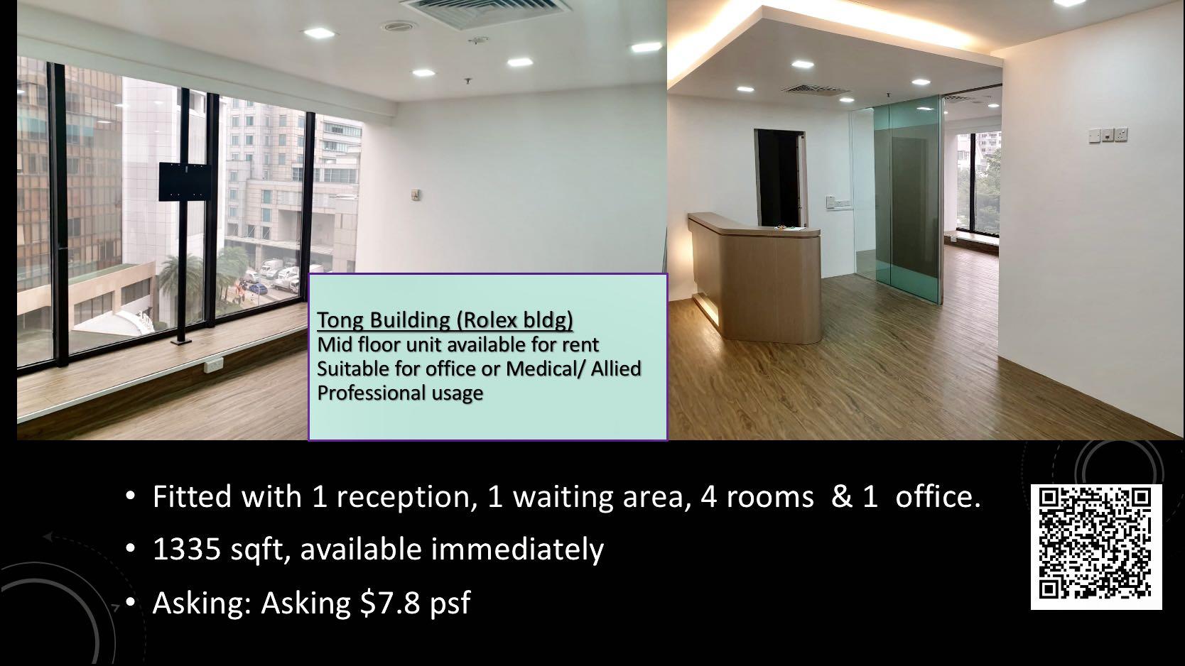 Tong building outlet rolex