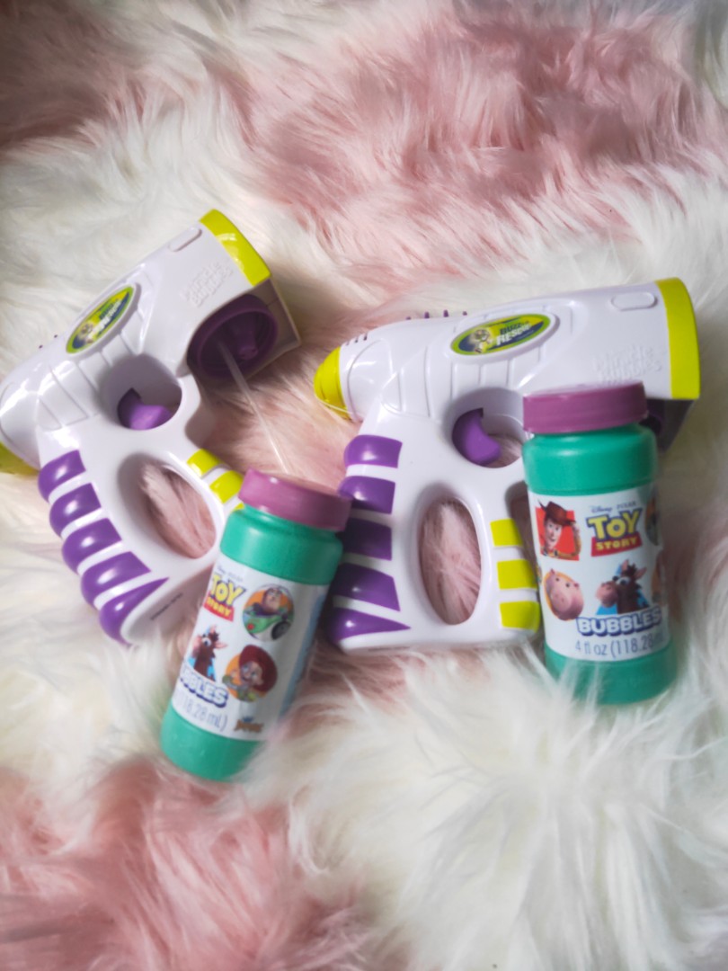 Toy Story Battery Operated Bubble Gun, Hobbies & Toys, Toys & Games on