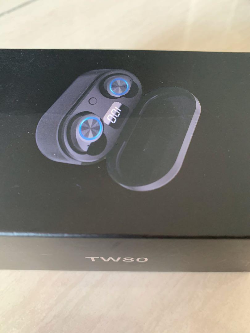 TW80 Bluetooth 5.0 wireless earbud Audio Earphones on Carousell