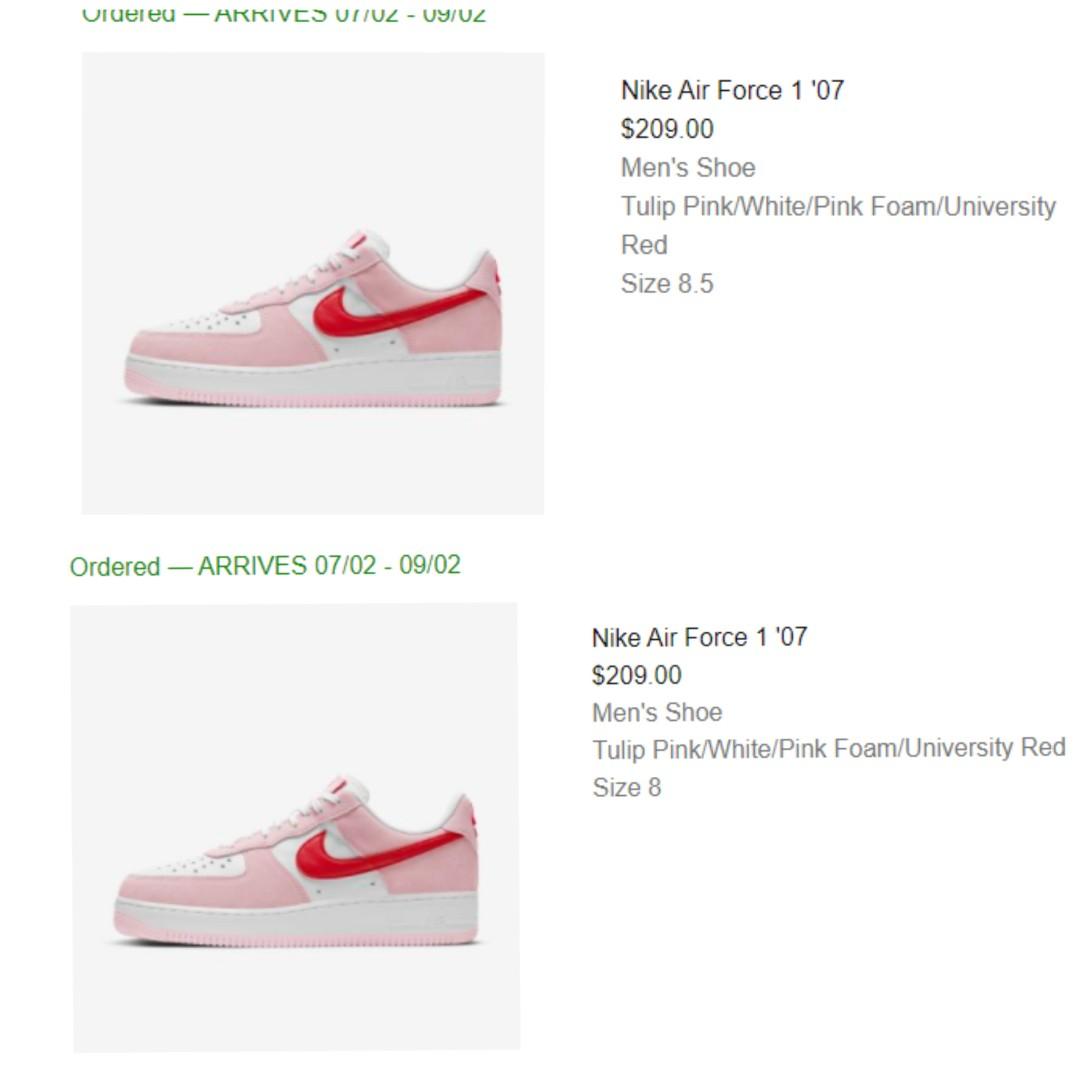 love letter air force 1 us release date