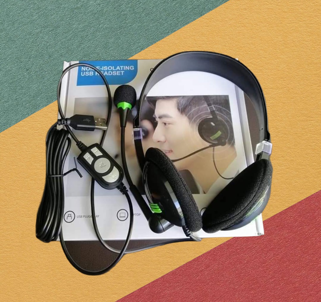 usb headset with mute