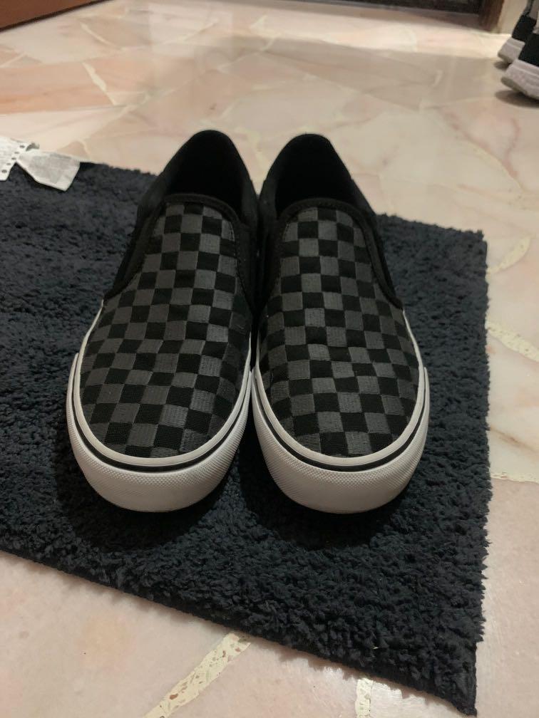 Vans Checkerboard Slip On Sneakers US 