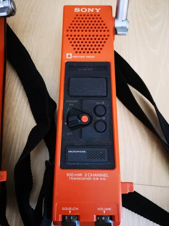 Vintage 2 channel transceiver 100 mW, Audio, Portable Music Players on