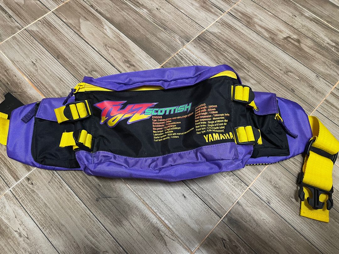 Yamaha pouch bag nankai suzuki lucky strike kushitani, Men's Fashion