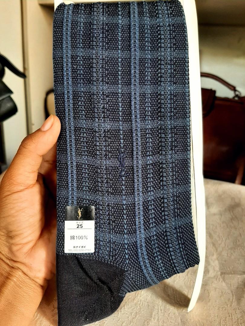 YSL Socks (Category: Socks) located in Pasig City. Submitted by vintage_et_al. (Listing ID 1067837292, Image 2). Description: Japan Source.