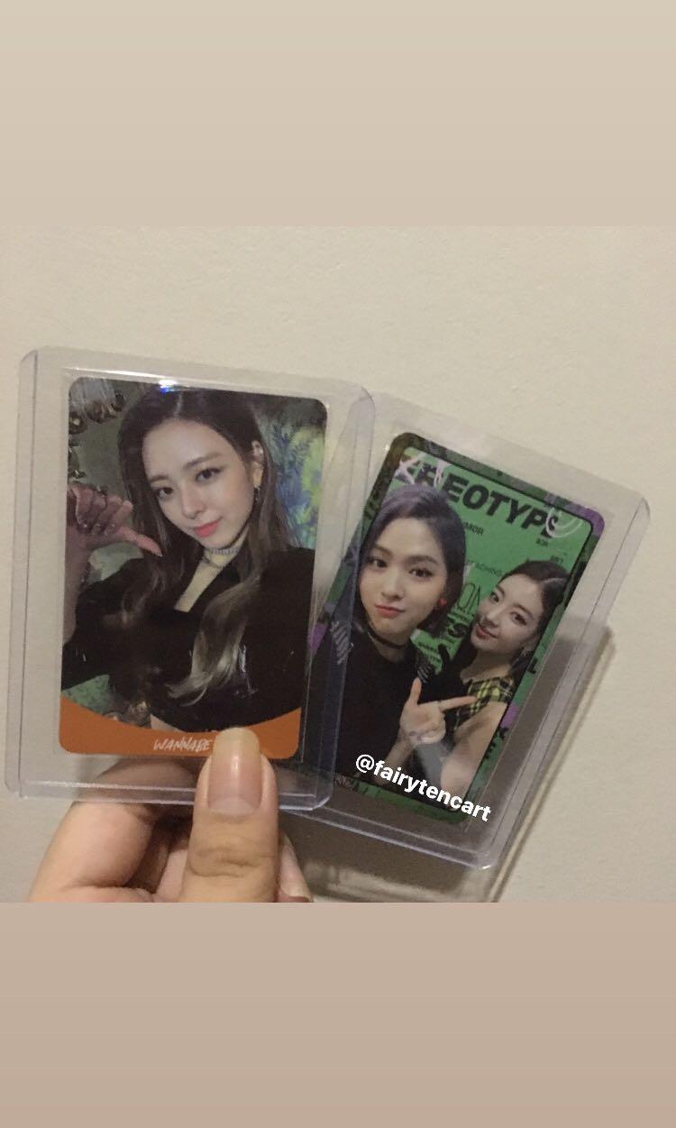 yuna and ryujin-lia it'z me unit photocards wannabe ver, Hobbies & Toys ...