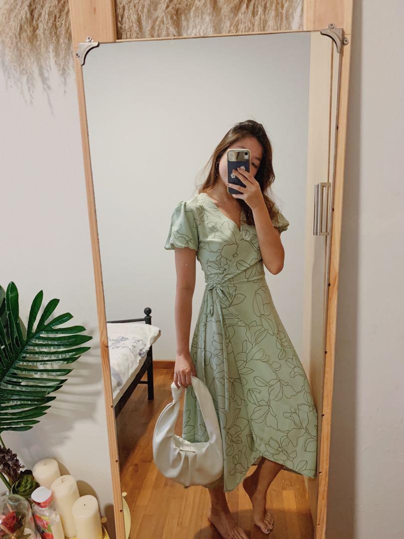 Zalora wrap dress on sale