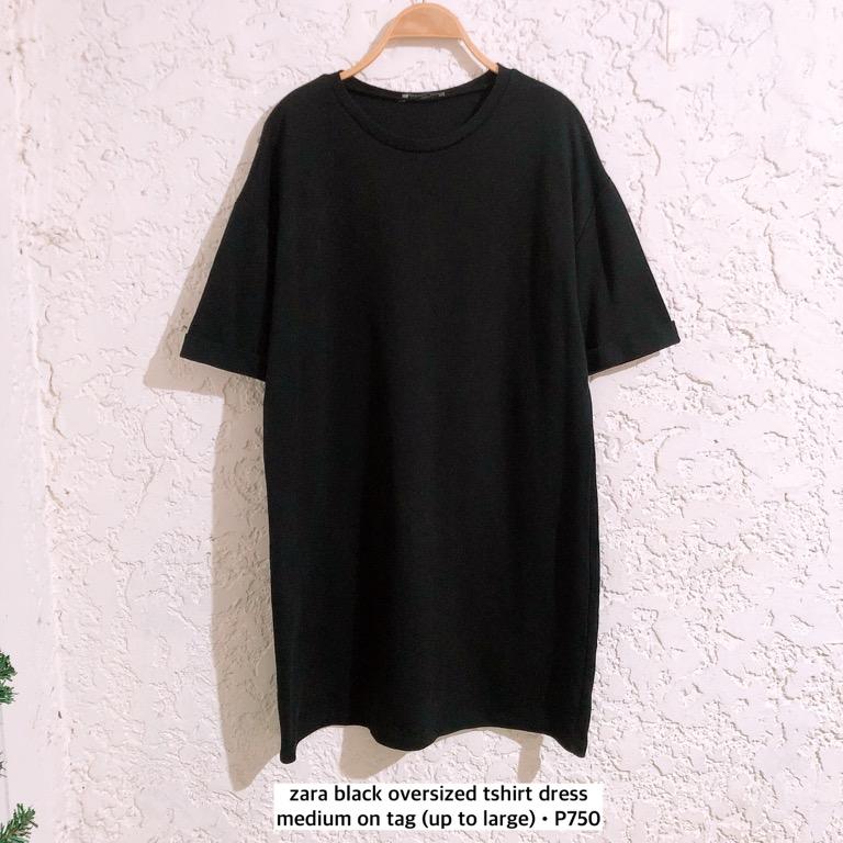 Zara oversized t shirt dress clearance