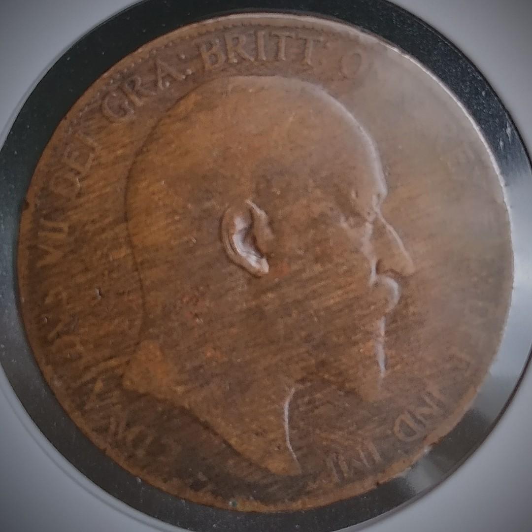 1905 One Penny Britannia Copper Coin (Category: Currency) located in Mandaluyong City. Submitted by collectible2019 (Listing ID 1068016025, Image 2). Description: 1905 One Penny Britannia Coin Circulated Condition Good Details Big Coin Guaranteed Genuine.