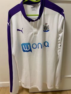 (正貨) 英超 英冠 2016-17 紐卡素 作客 CFS Player Issue 長袖 連15號印字 L碼64225599979907110