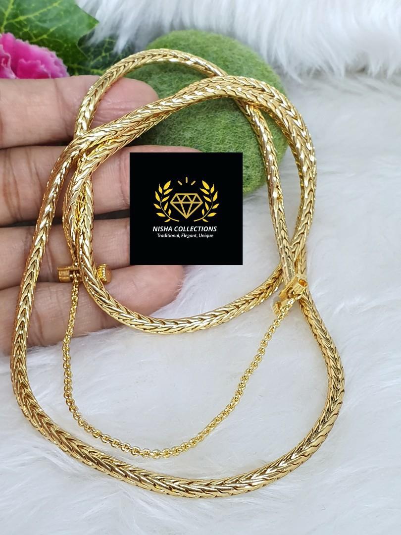 Thali chain best sale gold plated