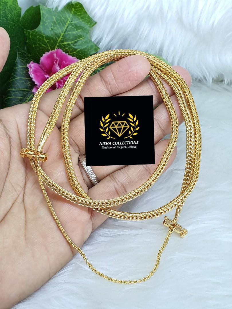 22k India Gold Plated Thali chain with 