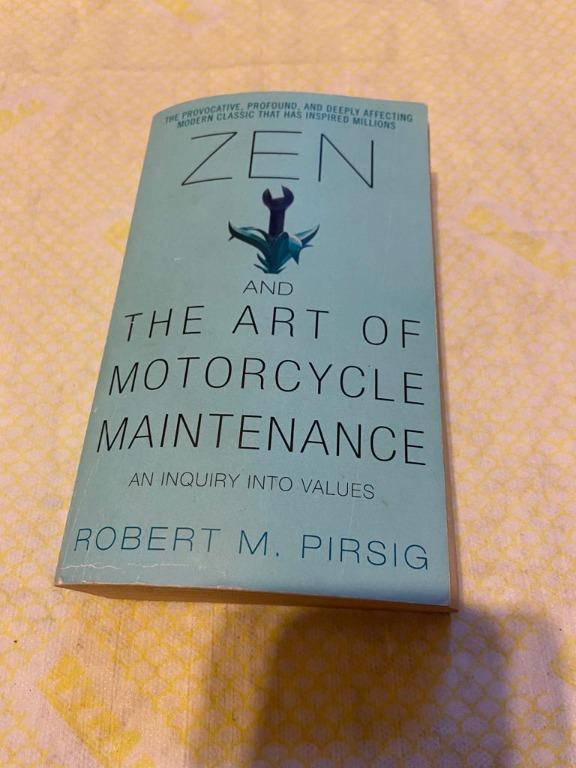 二手英文書《禪與摩托車維修的藝術》Zen and the Art of Motorcycle