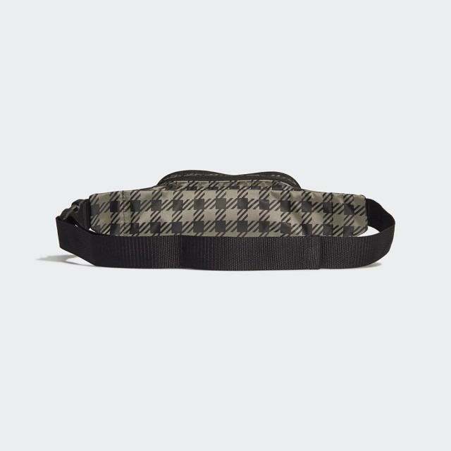 清貨] ADIDAS WAIST BAG 格紋腰包GK9467, 男裝, 袋, 腰袋、手提