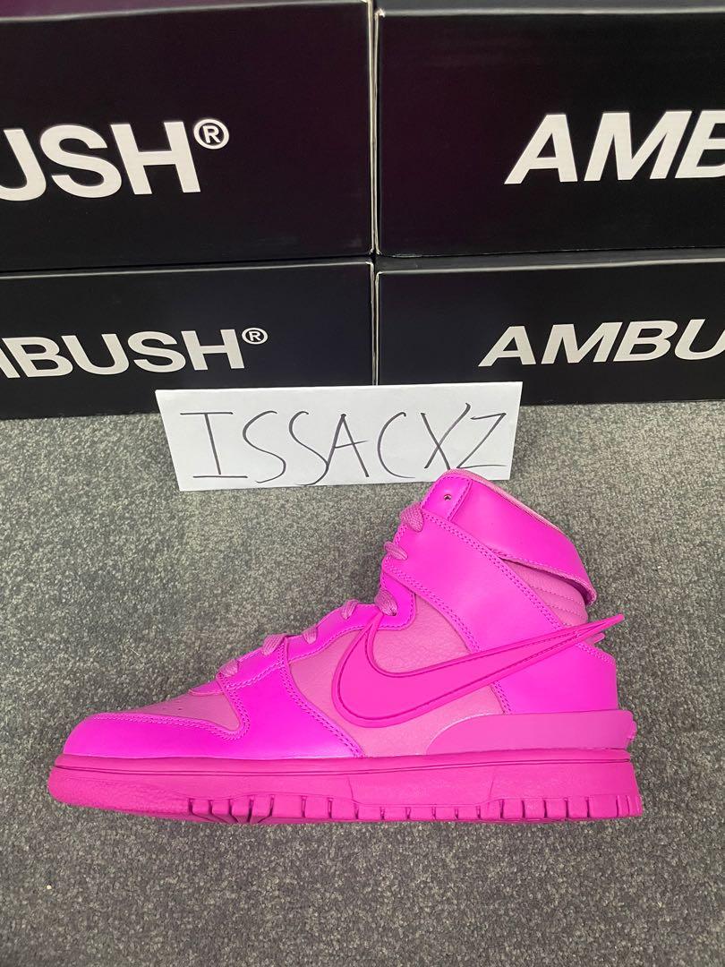 Fuschia pink nike shoes top