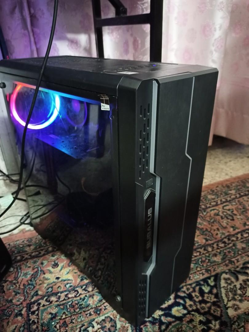 amd ryzen 5 2600 nvidia gtx 1050 gaming pc cheap nego Computers