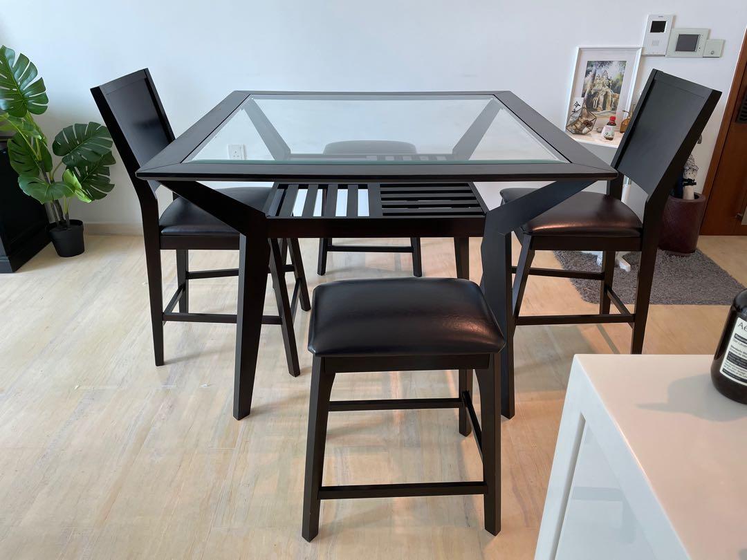 American Signature Dining Table 4 chairs Furniture Home Living