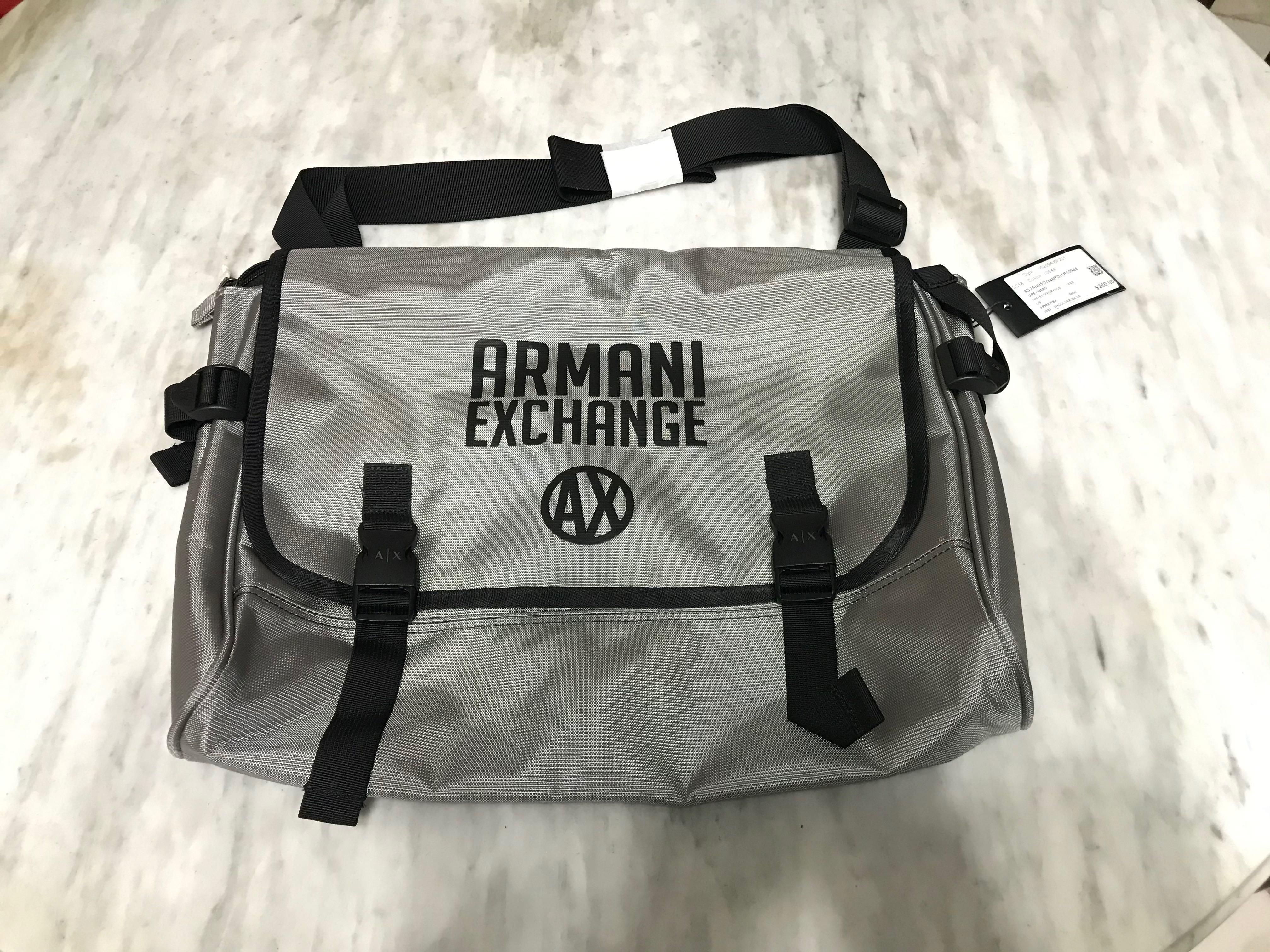 Armani exchange top messenger bag