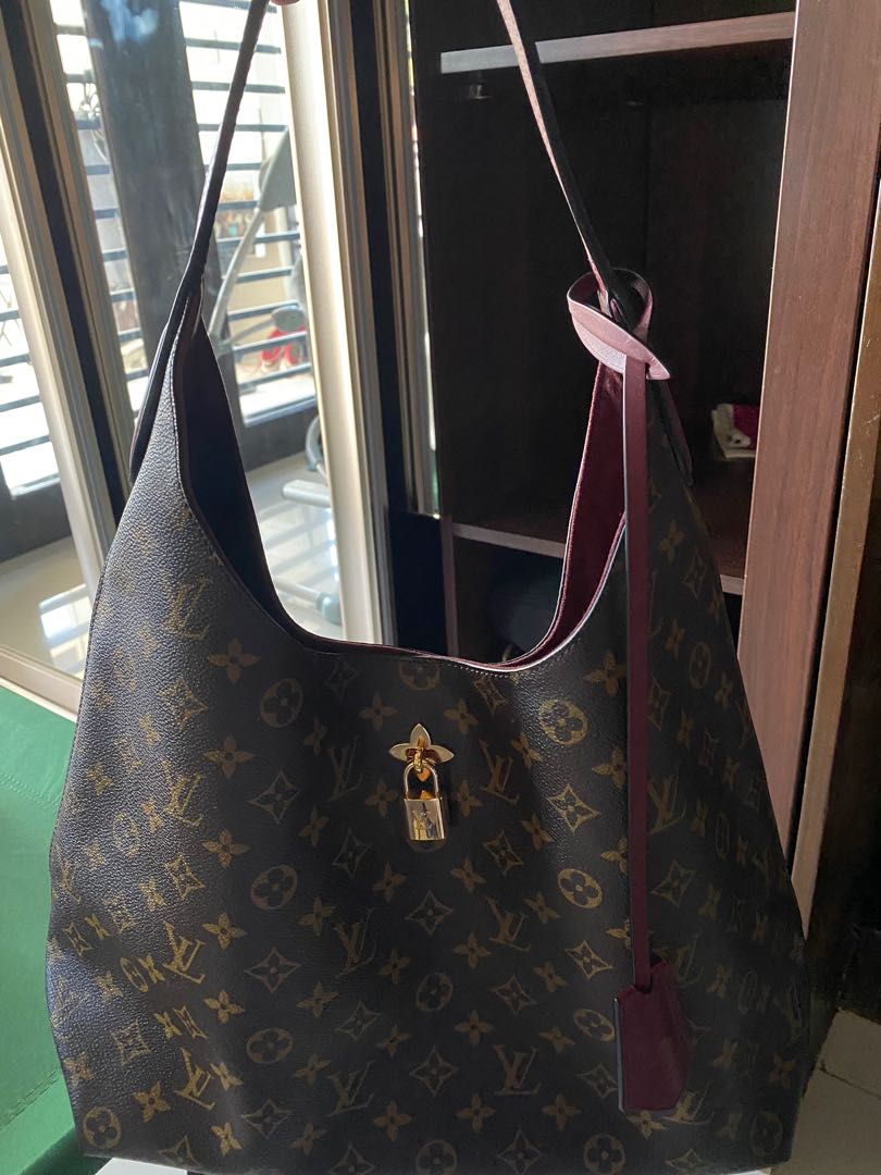 Louis Vuitton Flower Hobo, Luxury, Bags & Wallets on Carousell