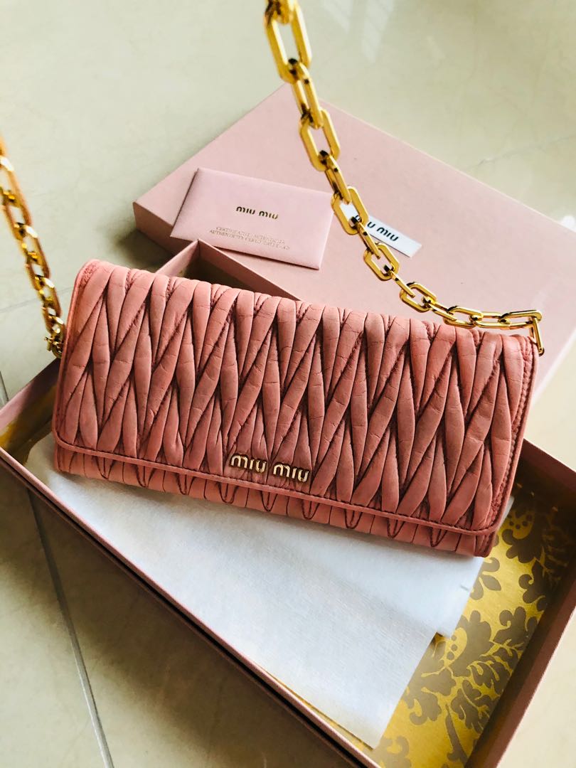 Authentic Miu Miu WOC