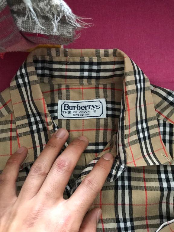 Burberry shirt legit check best sale