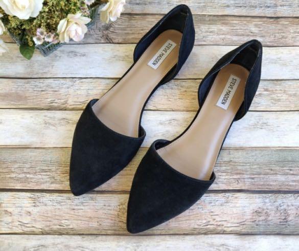 Steve madden discount lucca black suede