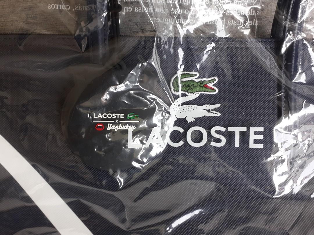 BNWT Lacoste x Yazbukey Zip Tote Bag (Limited Edition), Women's Fashion