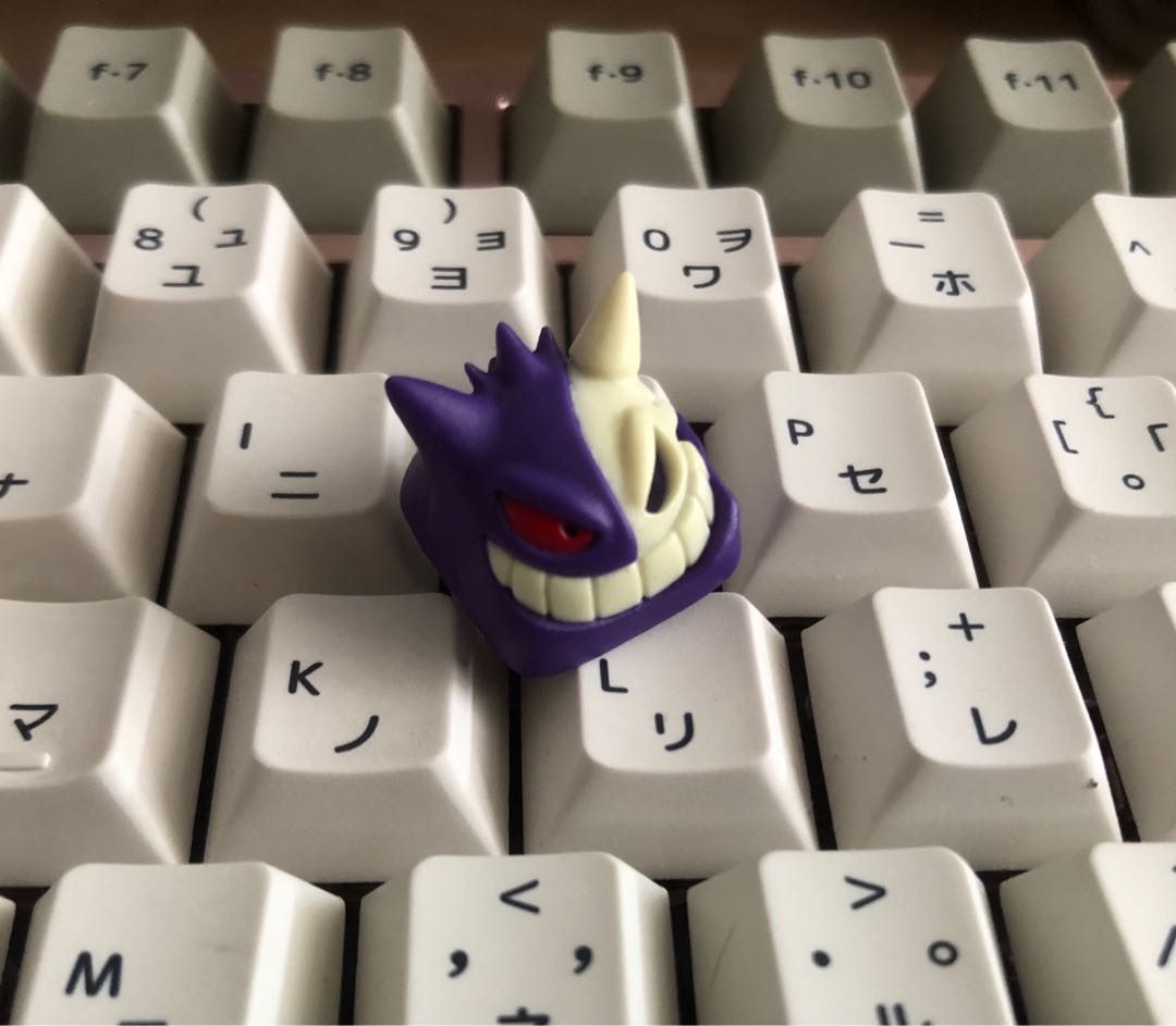 Bob’s Anatomy Gengar (OG Colorway) artisan keycap for mechanical
