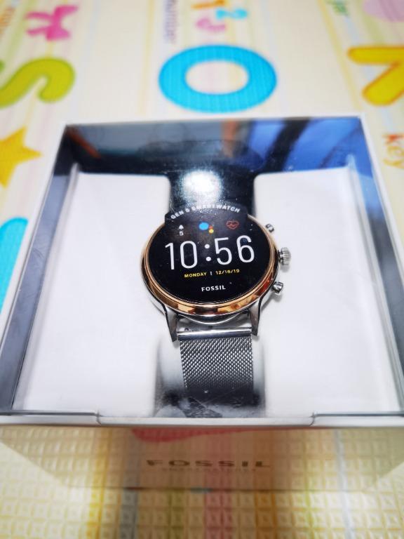 Fossil gen 5 julianna stainless steel touchscreen 2025 smartwatch