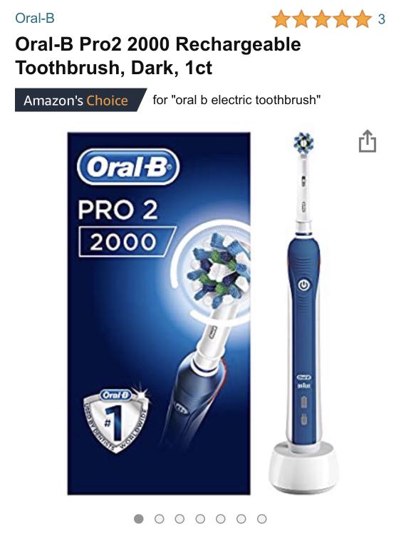 new oral b toothbrush